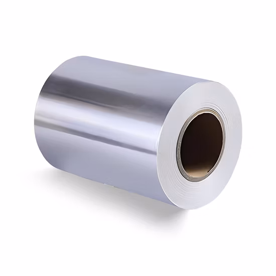 Etiqueta autoadesiva personalizada de alta qualidade em prata brilhante