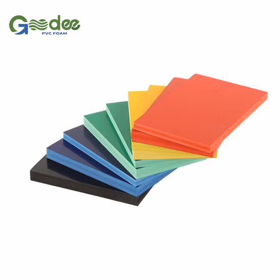 Placa de espuma de PVC colorida Colored Co