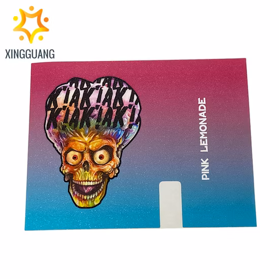 Etiqueta adesiva de vinil cortada para promoção